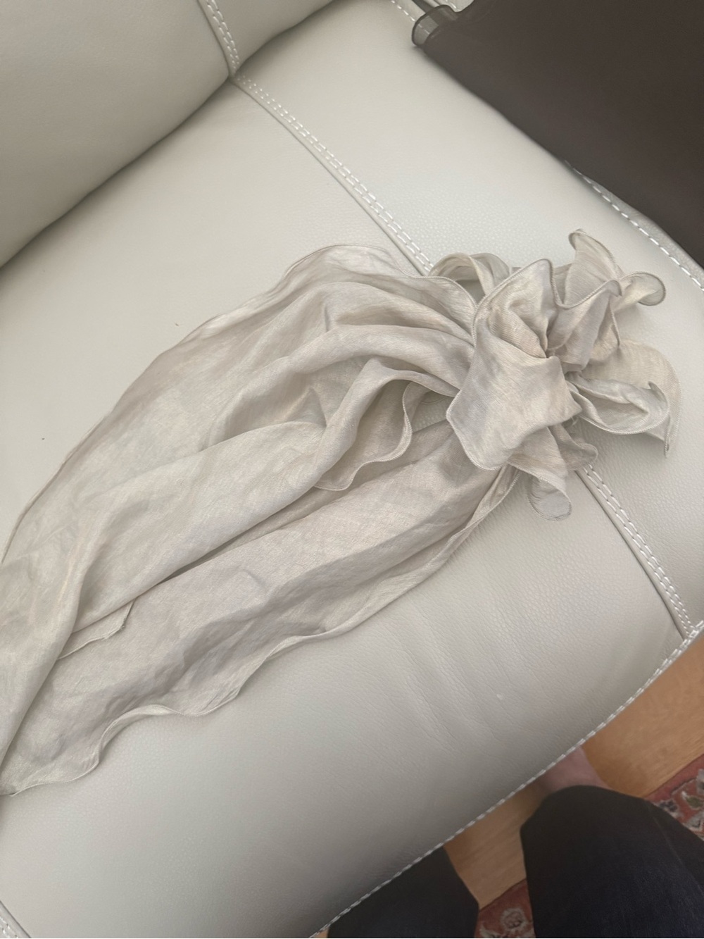Light silk  Beiges Women's Scarf - Versatile Lightweight Accessory